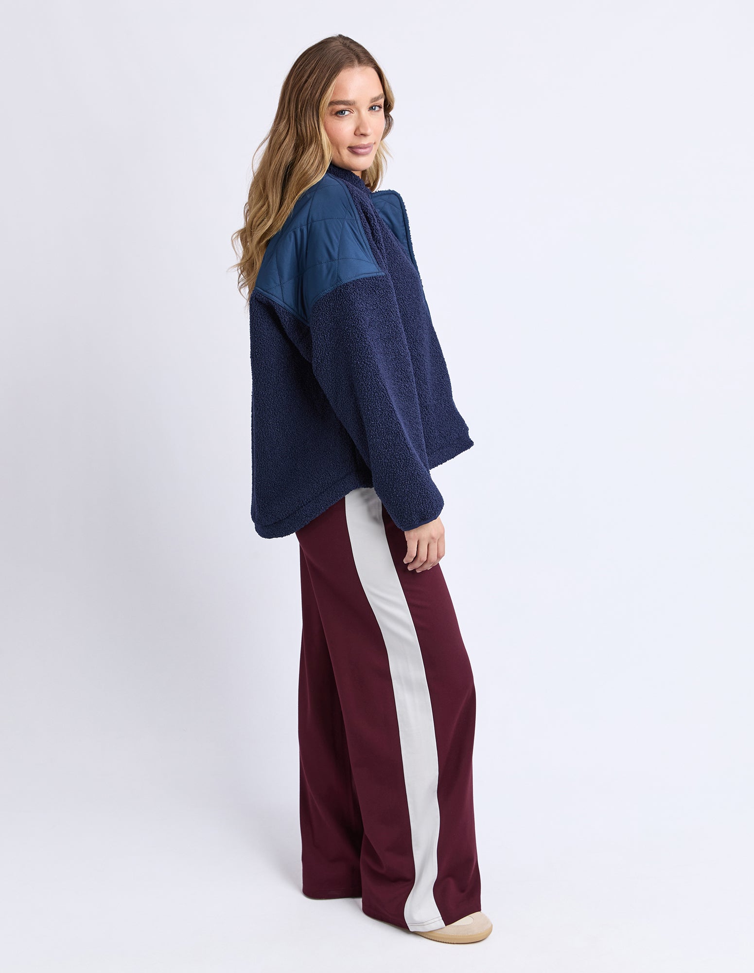 Arizona Fleece Zip Thru Navy – Foxwood Clothing