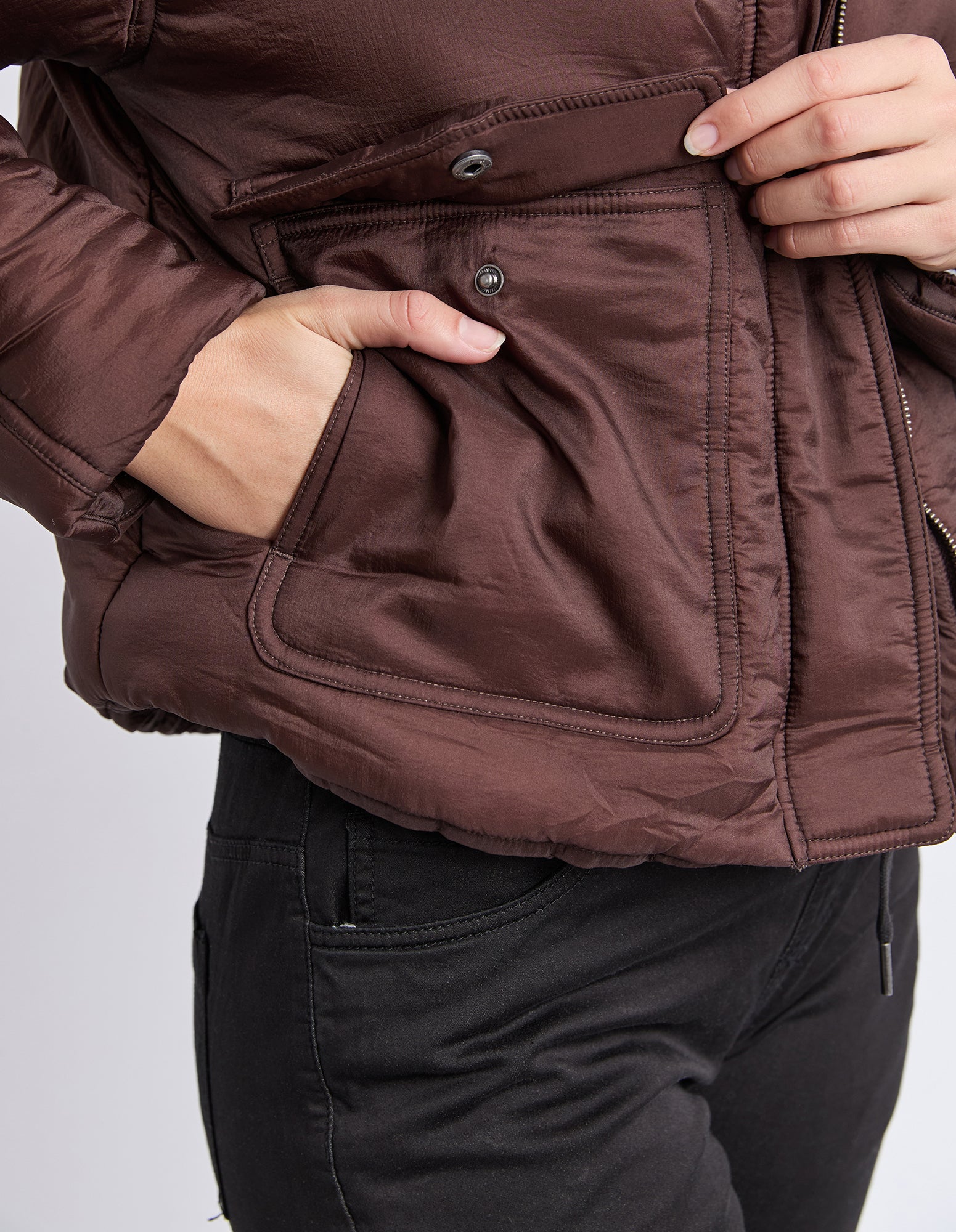 Banff Jacket Chocolate – Foxwood Clothing
