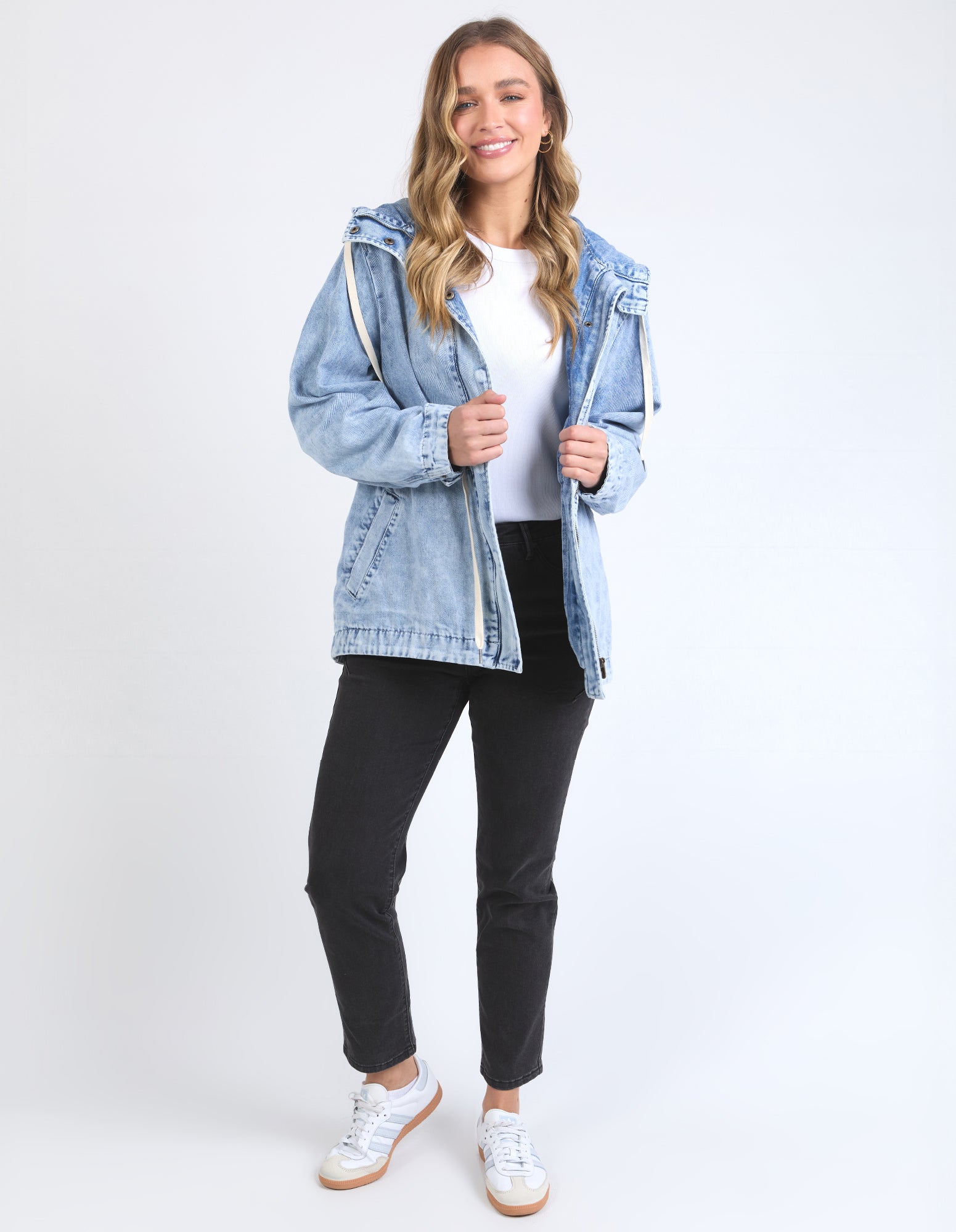 Kingston Anorak Light Blue – Foxwood Clothing