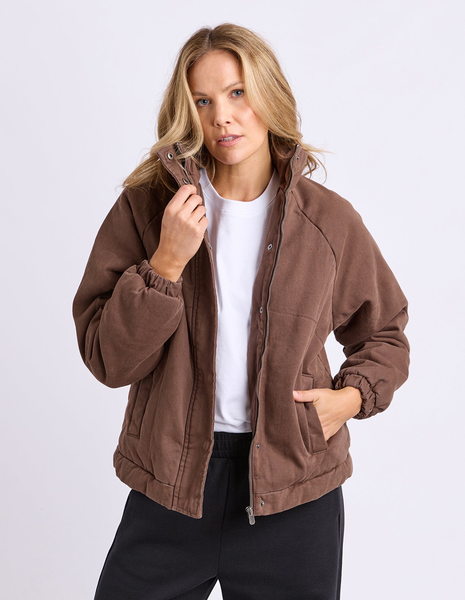 Rosalee Jacket Chocolate – Foxwood Clothing