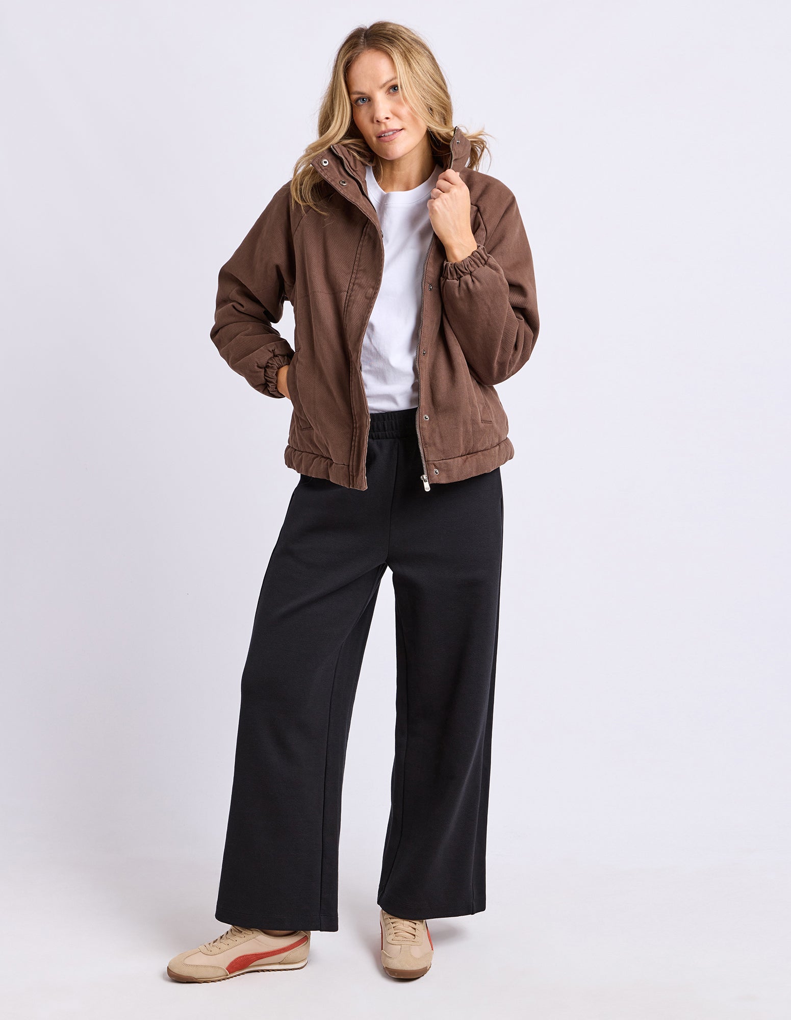 Rosalee Jacket Chocolate – Foxwood Clothing